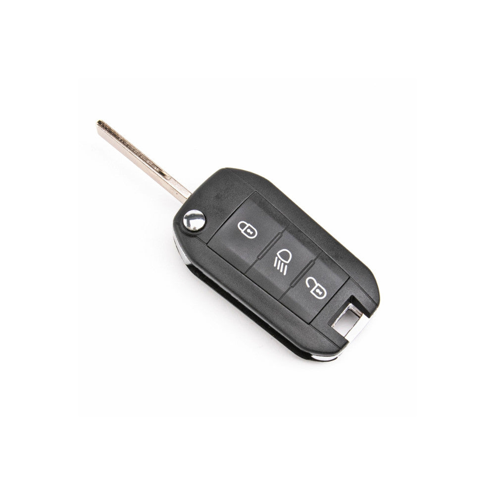 Carcasa telecomanda compatibila Peugeot / Citroen , cu lamela