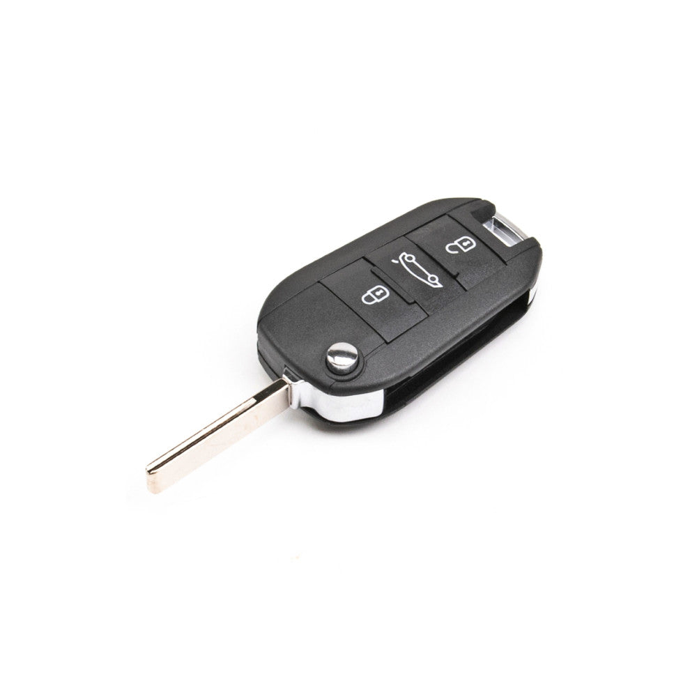 Carcasa telecomanda compatibila Peugeot / Citroen , cu lamela