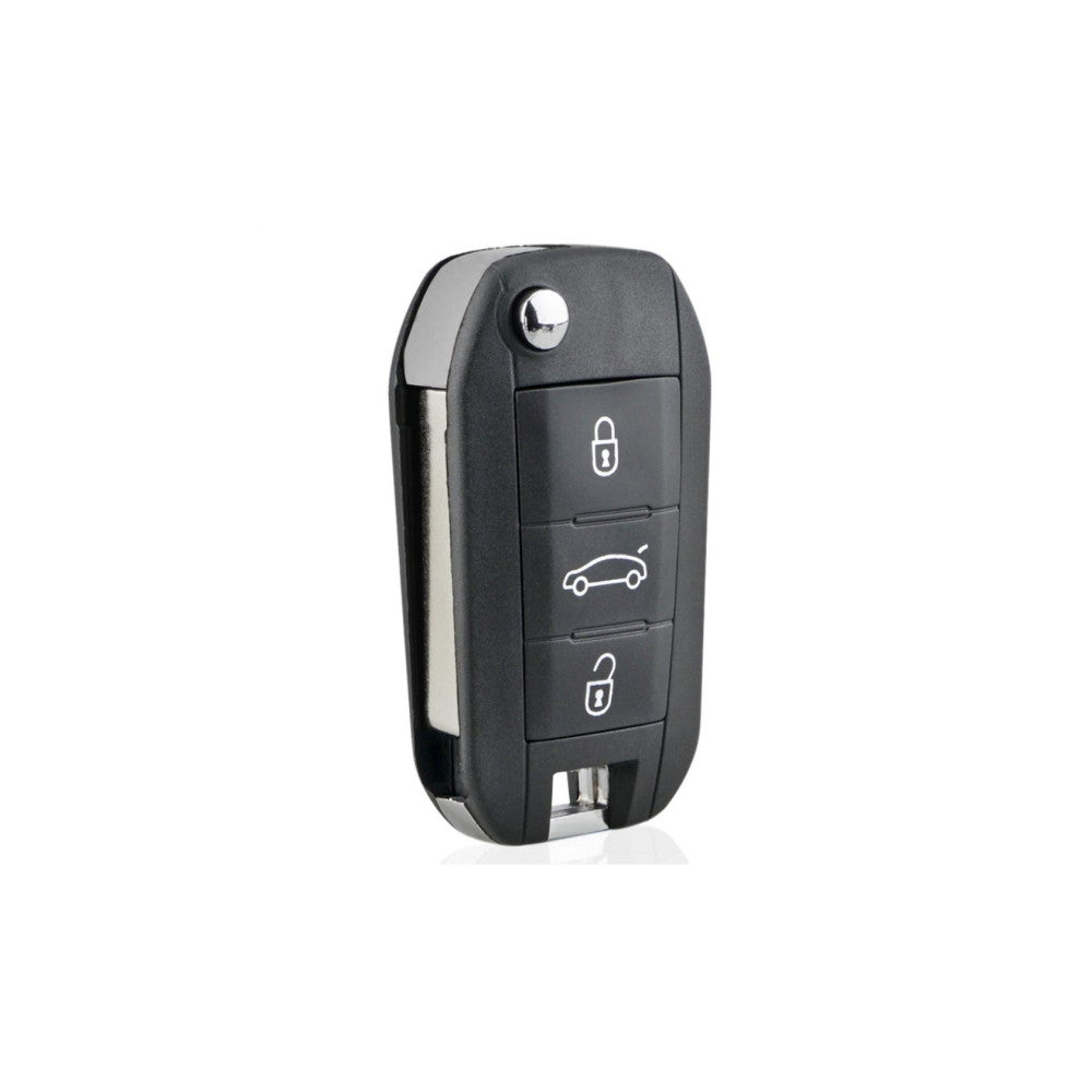 Carcasa telecomanda compatibila Peugeot / Citroen , cu lamela