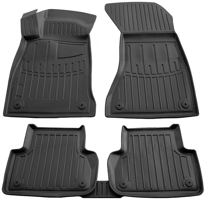 Covorase cauciuc stil tavita compatibile Audi A4 B9 Sedan/ Combi, 2015->