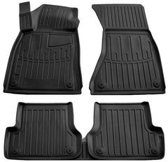 Covorase cauciuc stil tavita compatibile Audi A6 C7 Sedan/ Combi, 2011-2018