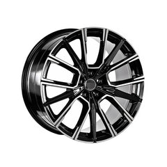 Set jante aliaj in doua latimi DY1146 KM 20x8.5 fata 20x9.5 spate 5x120 ET33 ET37 diamond cut compatibile BMW