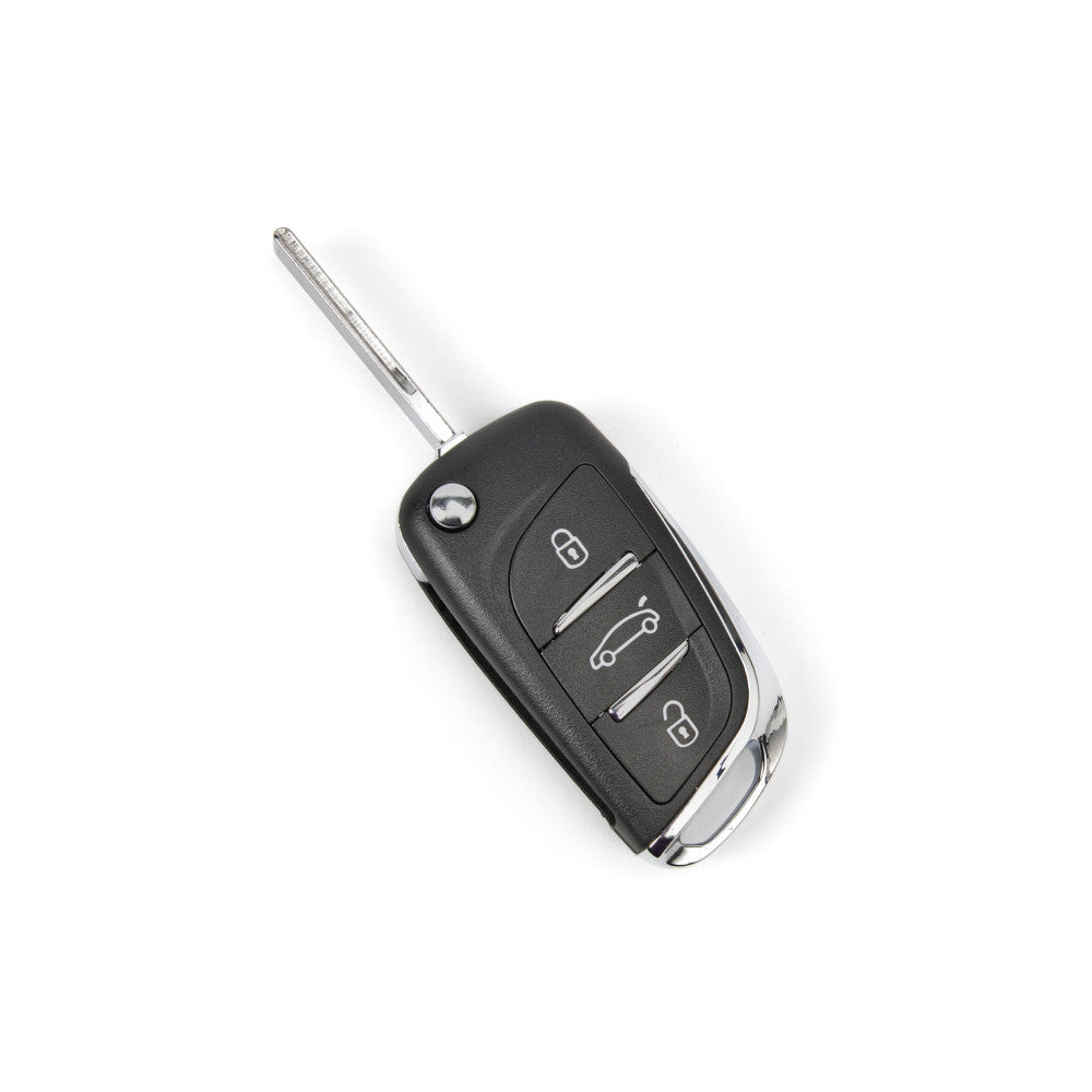 Carcasa telecomanda compatibila Peugeot / Citroen , cu lamela