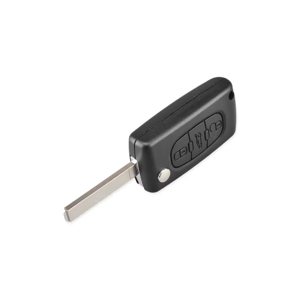 Carcasa telecomanda compatibila Peugeot / Citroen , cu lamela