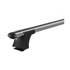 Set bare transversale aluminiu cu prindere in puncte fixe compatibile Mitsubishi ASX I 2010-2013 negre sau argintii