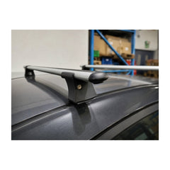 Set bare transversale aluminiu cu prindere in puncte fixe compatibile Mitsubishi ASX I 2010-2013 negre sau argintii