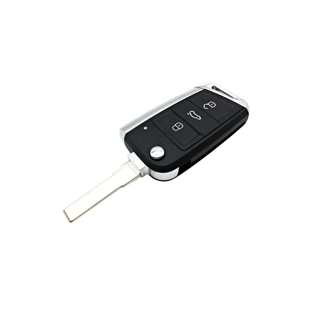 Carcasa telecomanda compatibila Volkswagen, cu lamela