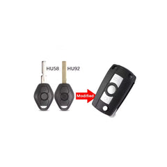 Carcasa telecomanda compatibila BMW, cu lamela