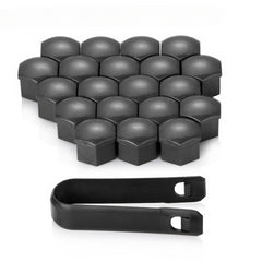 Set capace prezoane cu cheie gri 19″