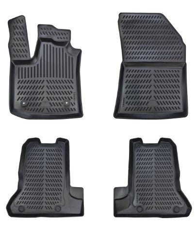 Covorase cauciuc stil tavita compatibile Dacia Dokker/Lodgy, 2012->