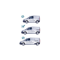 SET bare  portbagaj longitudinale compatibil Renault Kangoo 2008->