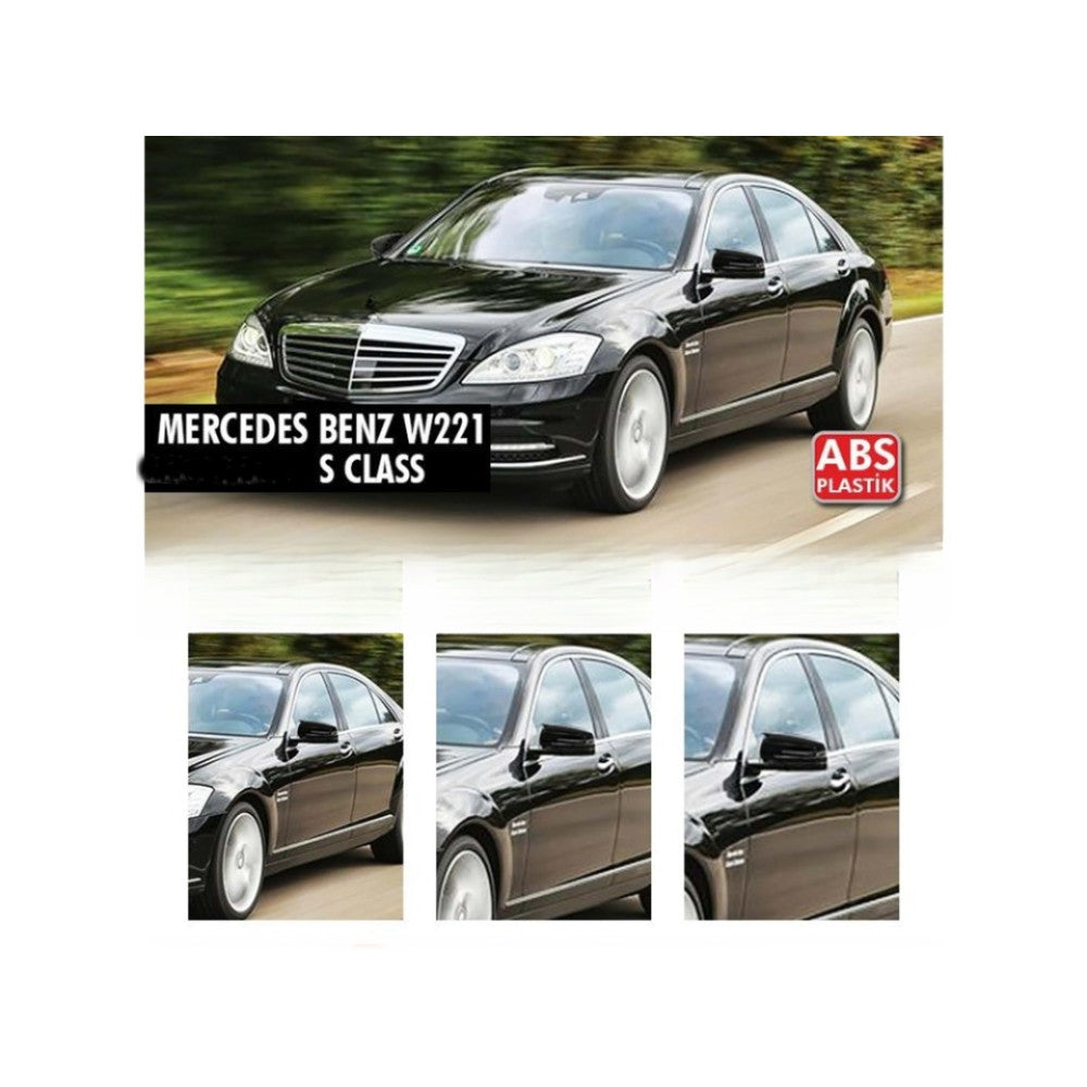 Capace oglinda tip BATMAN compatibile Mercedes Benz Clasa S W221 2010-2013