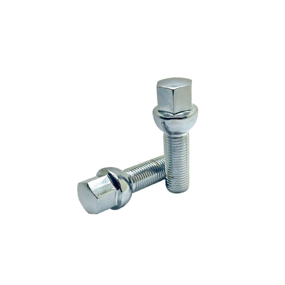 Prezoane pentru jante, M14x1,5 mm, cu con rotund, lungime 27 mm, cap cheie 17, PENTRU JANTE DE TABLA (Copy) (Copy)