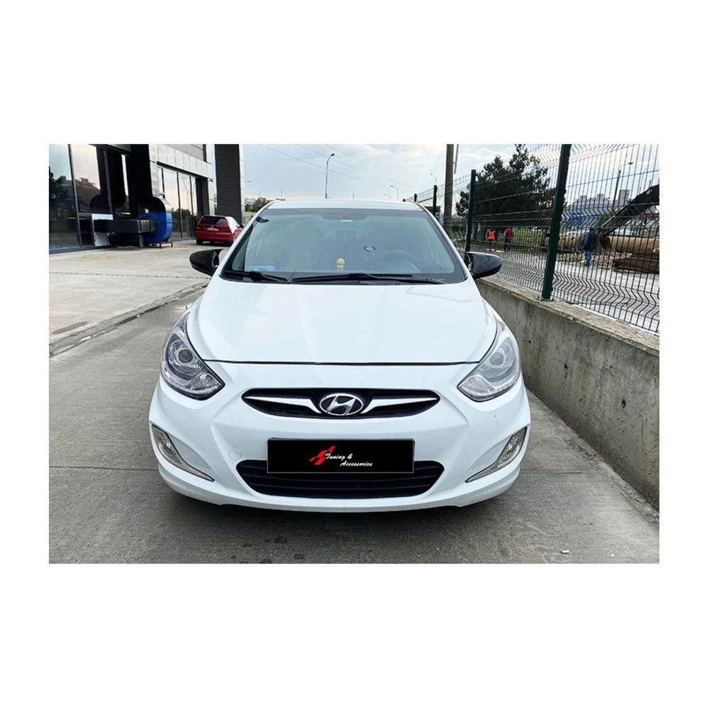 Capace oglinda tip BATMAN compatibile Hyundai Accent Blue 2011-2018 fara semnalizare in oglinda