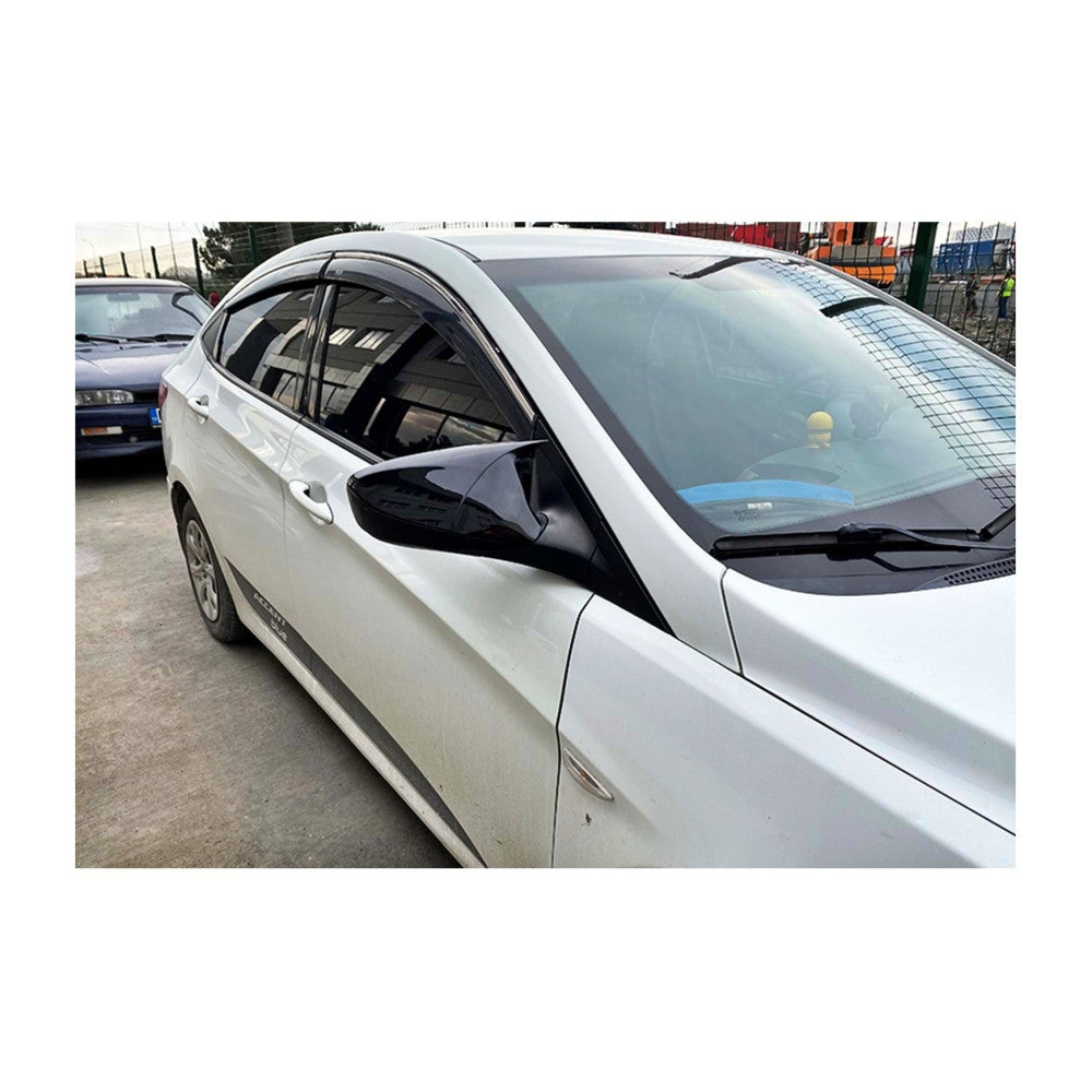 Capace oglinda tip BATMAN compatibile Hyundai Accent Blue 2011-2018 fara semnalizare in oglinda