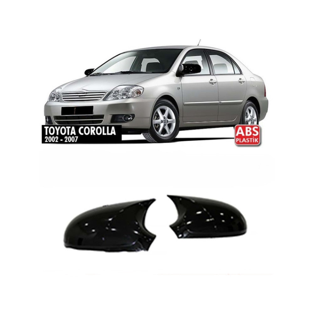 Capace oglinda tip BATMAN compatibile Toyota Corolla E120 2002-2006 fara semnalizare in oglinda