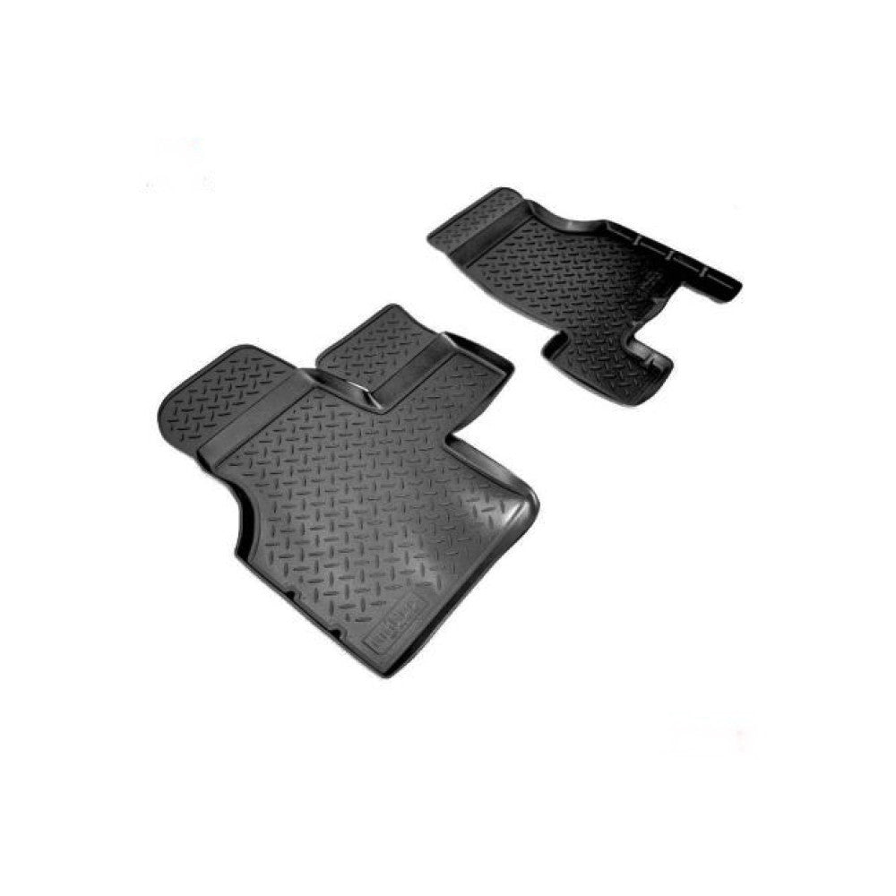Covorase cauciuc stil tavita compatibile Volkswagen Transporter T4, pt fata, 1995-2004