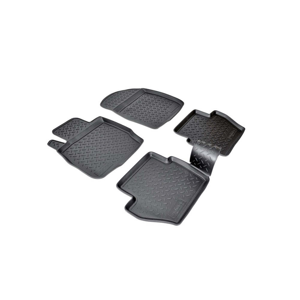 Covorase cauciuc stil tavita compatibile Ford Fiesta VII 2008-2017