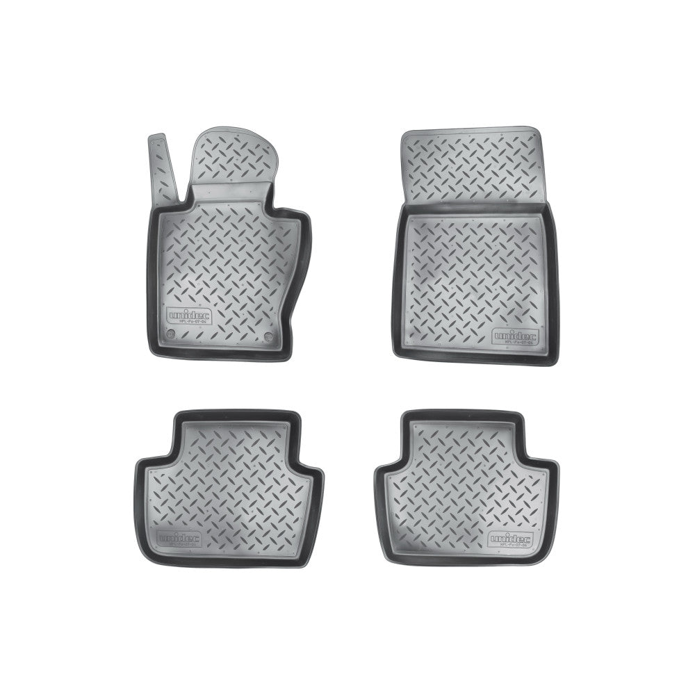 Covorase cauciuc stil tavita compatibile BMW X3 E83 2003-2010