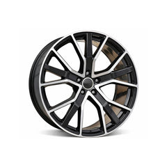 Set jante aliaj PDW 20x9 5x112 ET37 negru polish compatibile Audi, Volkswagen, Seat, Skoda