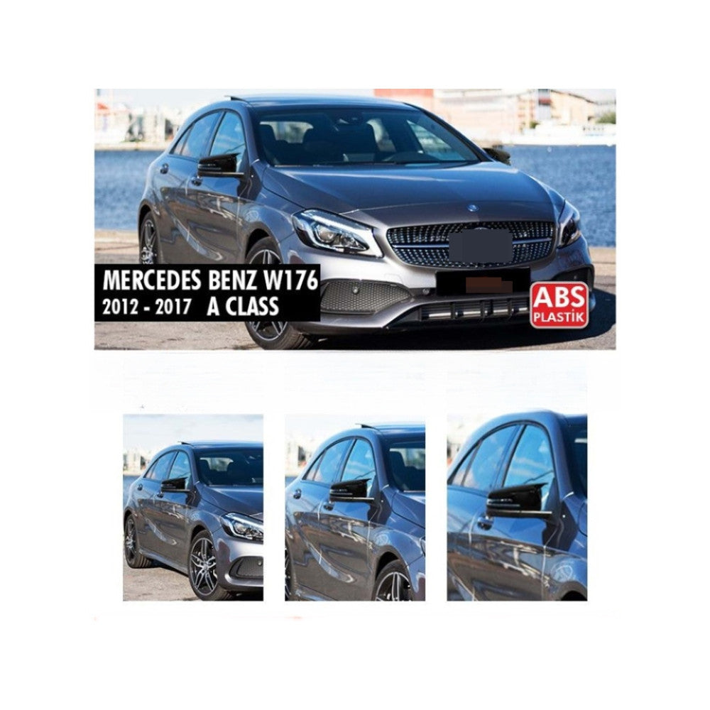 Capace oglinda tip BATMAN compatibile Mercedes Benz Seria A W176 2012-2018