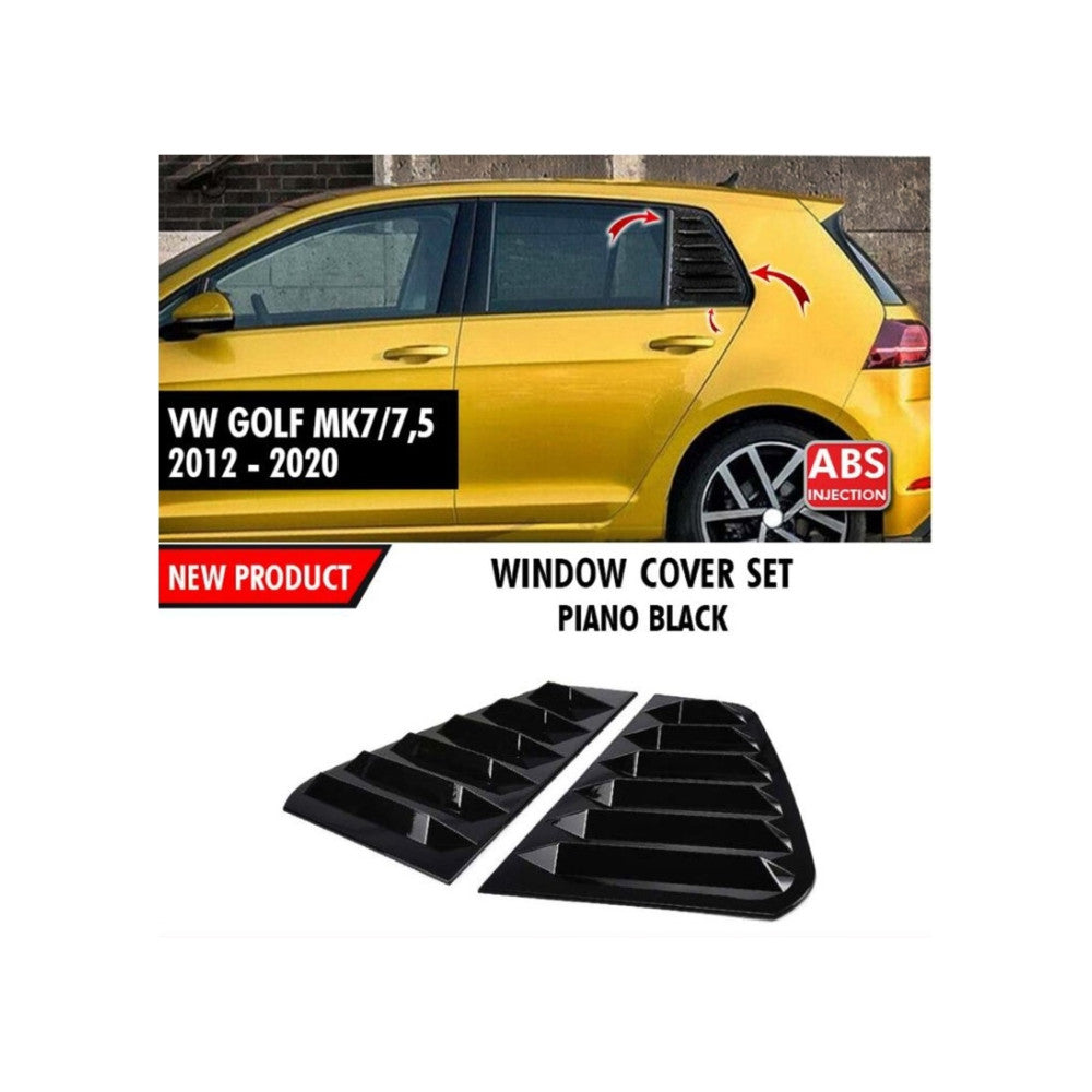 Ornament protectie geam spate compatibil Volkswagen Golf 7 / MK7 Hatchback 2012-2019