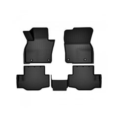 Covorase cauciuc stil tavita compatibile Mazda CX-80 randul 1 si randul 2 cu 5 si 7 locuri 2024->