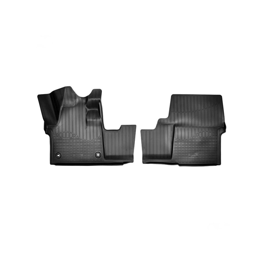 Covorase cauciuc stil tavita compatibile Peugeot Traveller, randul din FATA, 2016->