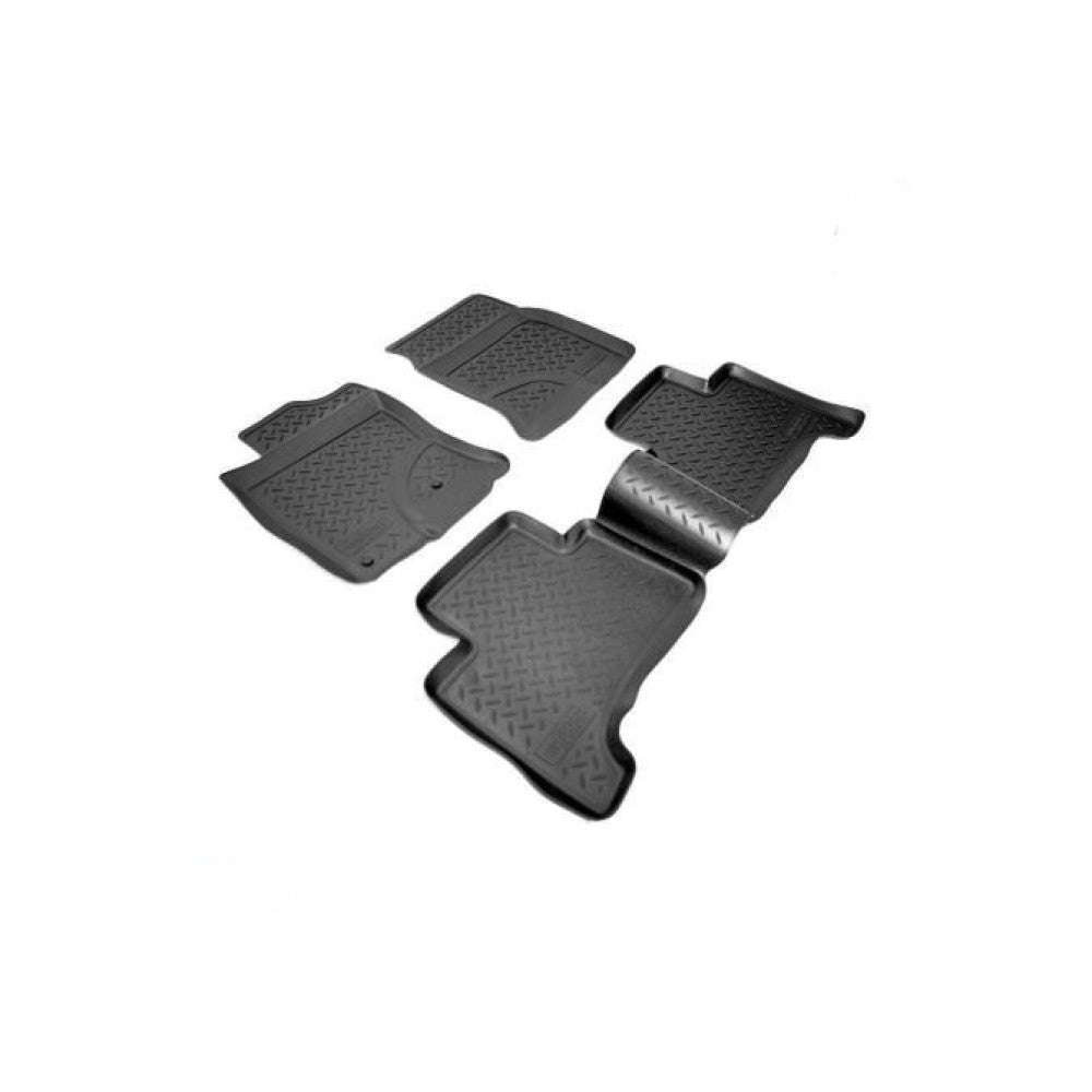 Covorase cauciuc stil tavita compatibile Toyota Land Cruiser J120 Prado 2002-2009