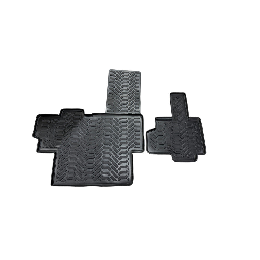 Covorase cauciuc stil tavita compatibile Toyota ProAce, pentru randul 2, 2016->
