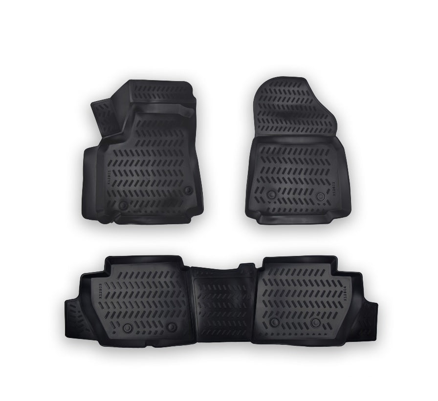 Covorase cauciuc stil tavita compatibile Peugeot Partner II 2008-2018