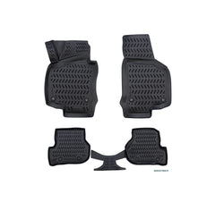 Covorase cauciuc stil tavita compatibile Skoda Octavia II 2004-2013