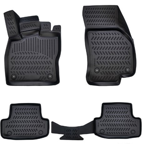 Covorase cauciuc stil tavita compatibile Audi Q2 2017->