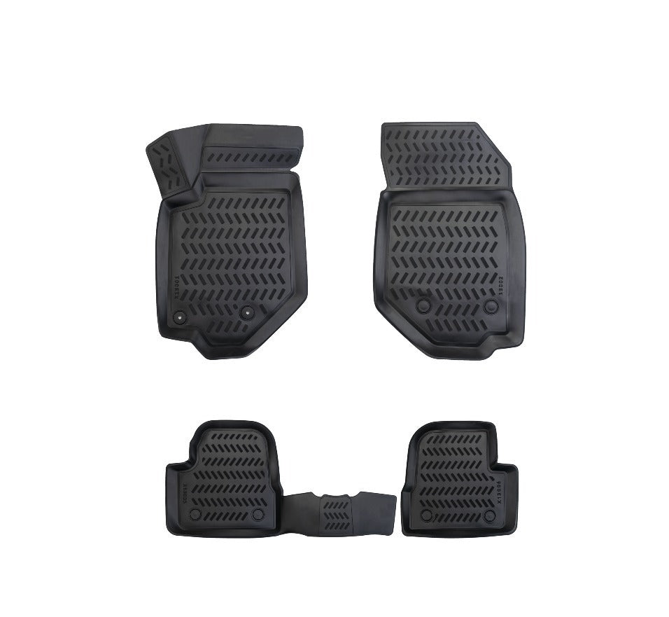 Covorase cauciuc stil tavita compatibile Opel Corsa F 2019->