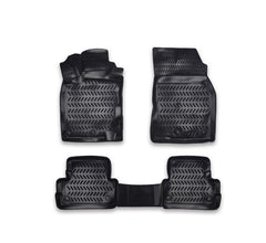 Covorase cauciuc stil tavita compatibile Nissan Qashqai I 2007-2014