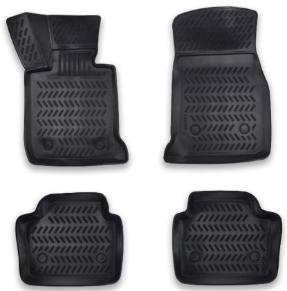 Covorase cauciuc stil tavita compatibile BMW Seria 3 G20/G21, 2018->