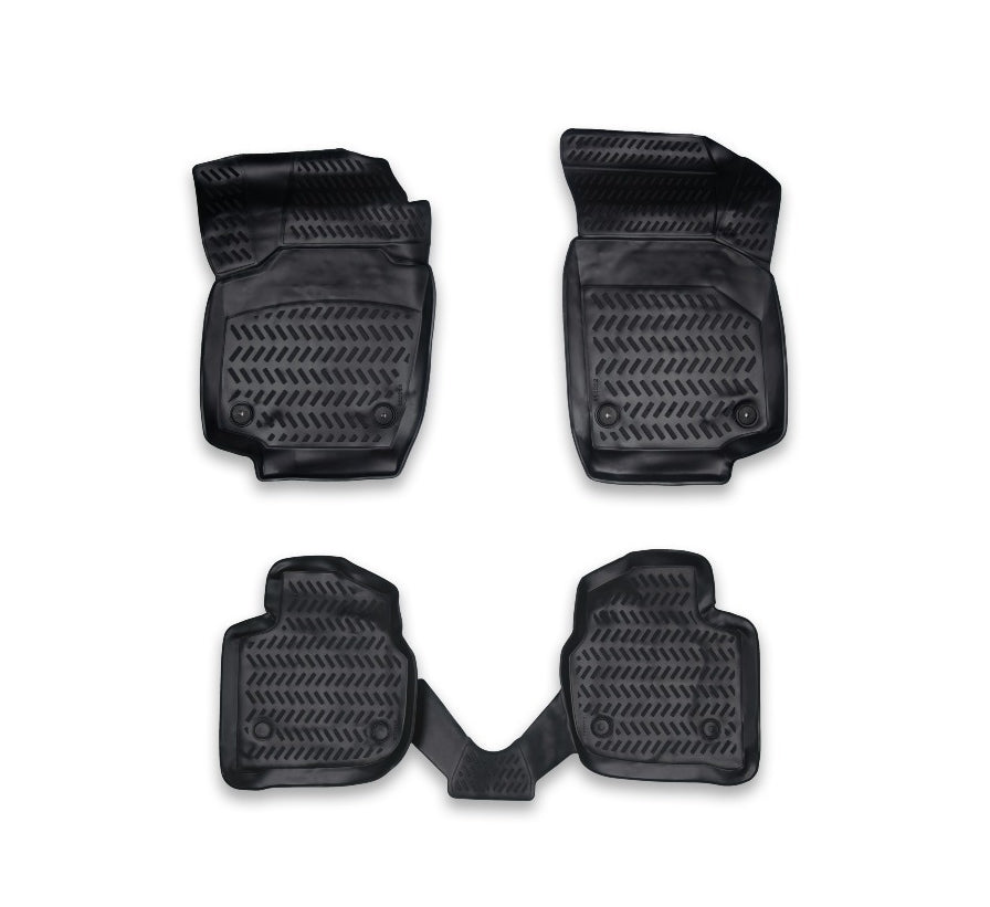 Covorase cauciuc stil tavita compatibile Seat Toledo IV 2012 ->