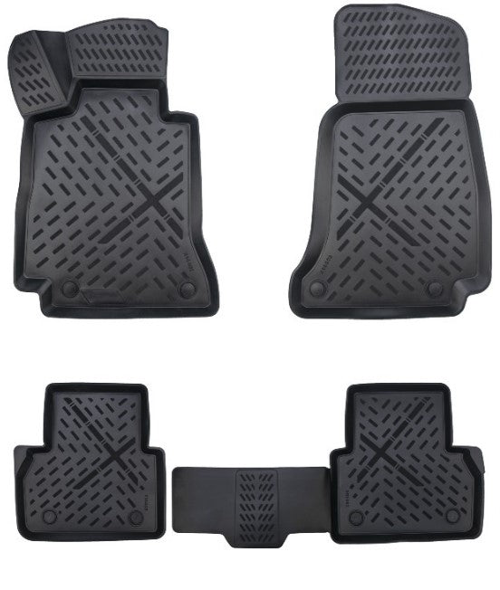 Covorase cauciuc stil tavita compatibile Mercedes Clasa E W213 2016->