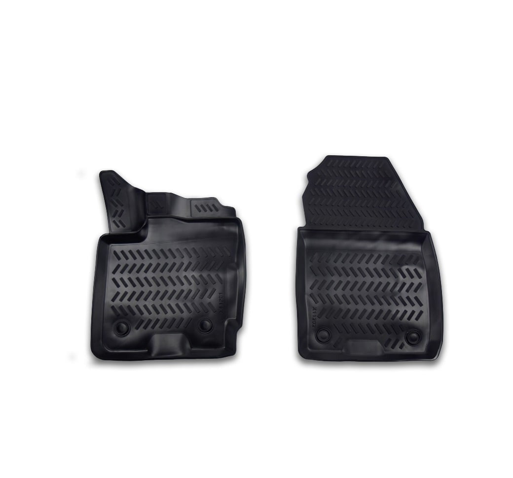 Covorase cauciuc stil tavita compatibile Ford Tourneo Courier pentru fata 2014->