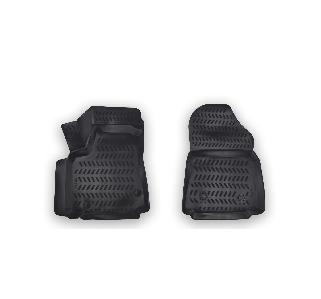 Covorase cauciuc stil tavita compatibile Citroen Berlingo II Multispace, fata 2008-2018