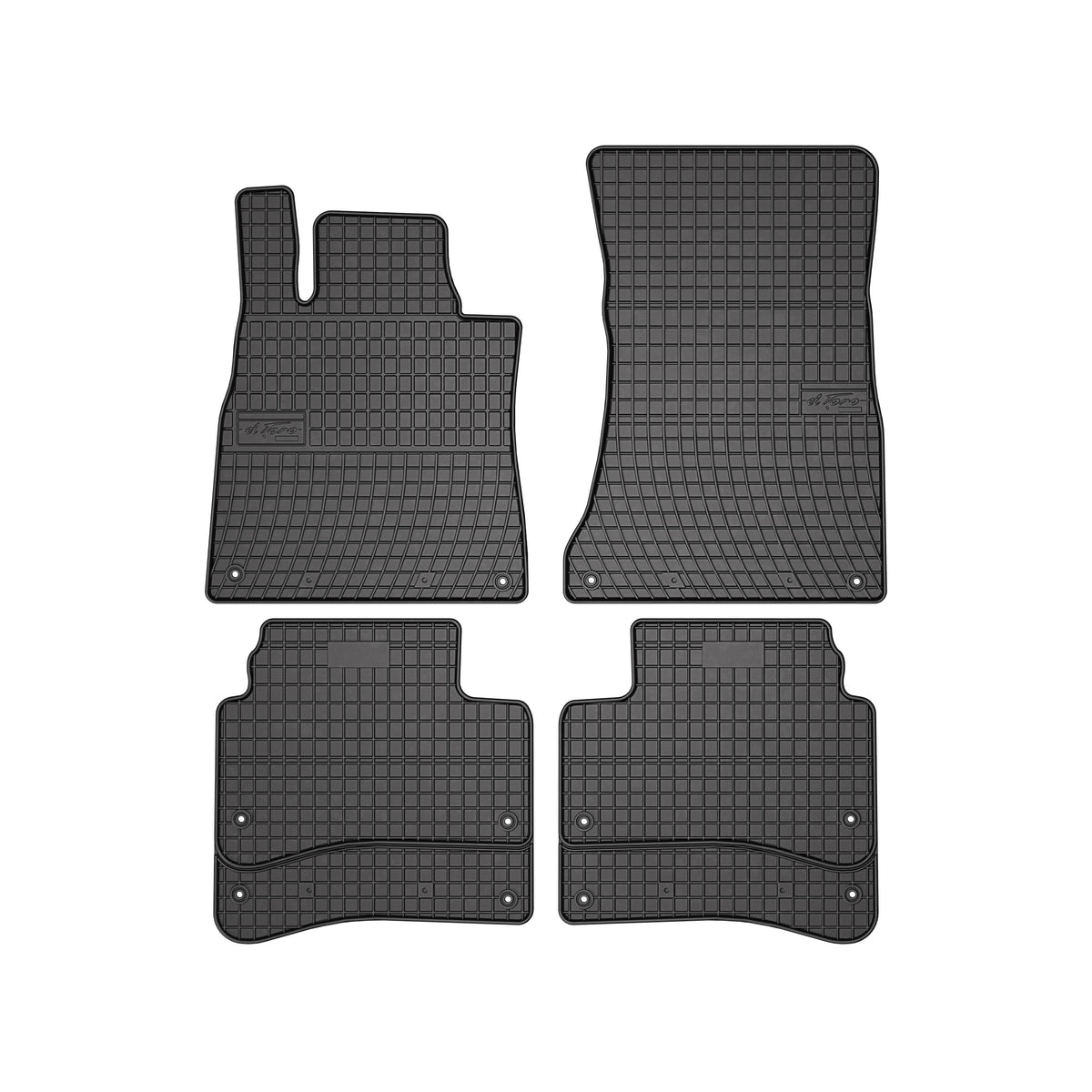 Covorase cauciuc compatibile Mercedes S-Klasa W222 Sedan, Varianta lunga si scurta 2013->