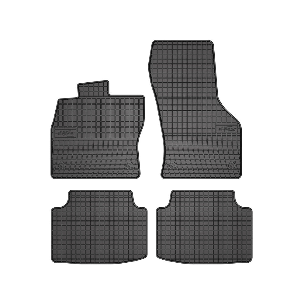 Covoare interior cauciuc EL TORO, compatibile Volkswagen Passat B8 Break 2014-2023