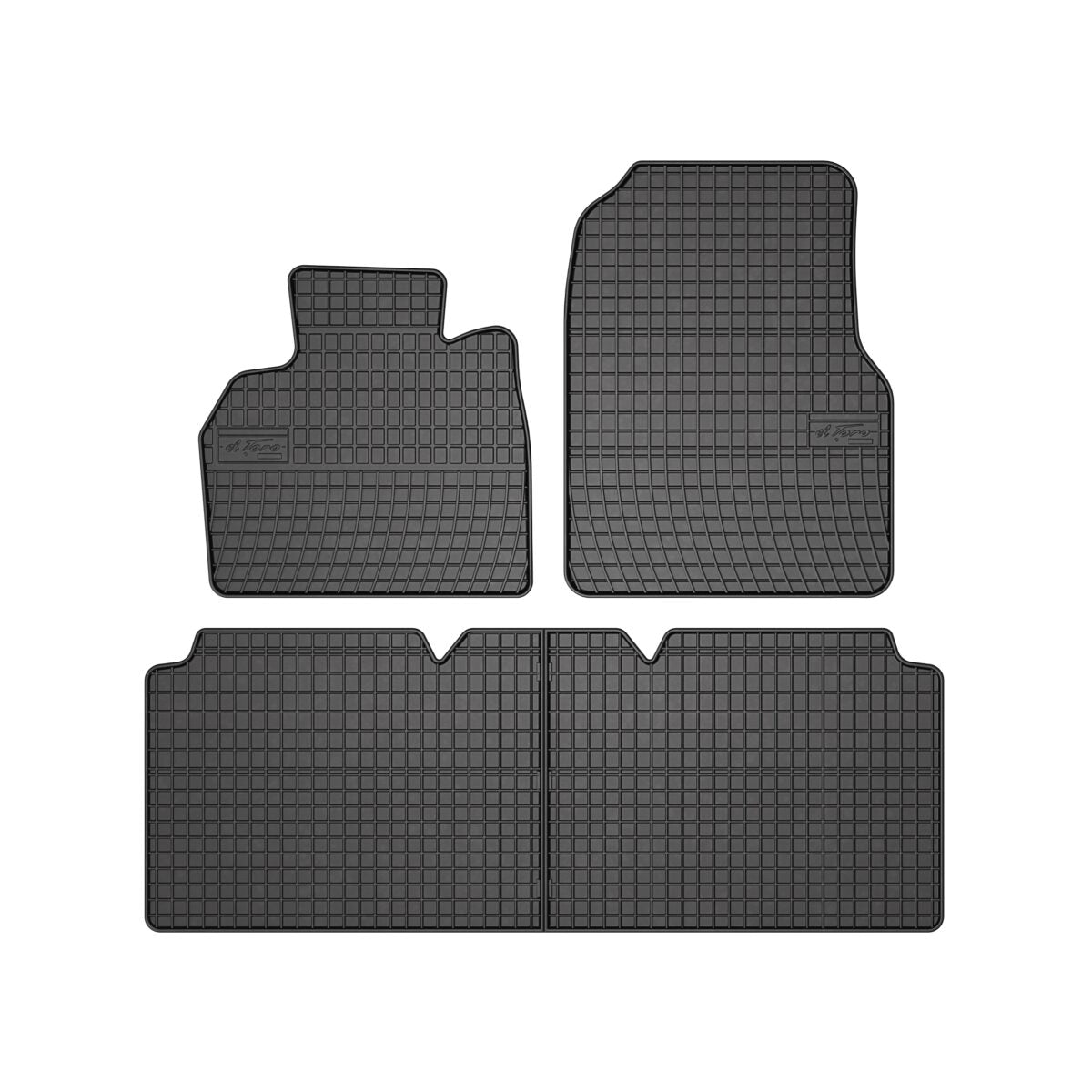 Covoare interior cauciuc EL TORO, compatibile Renault Espace IV 2002-2015