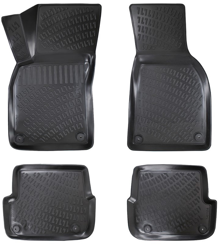 Covorase cauciuc stil tavita compatibile Audi A6 C6 Sedan/Combi, 2004-2011