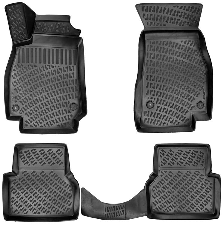 Covorase cauciuc stil tavita compatibile Audi A6 C8 2018->