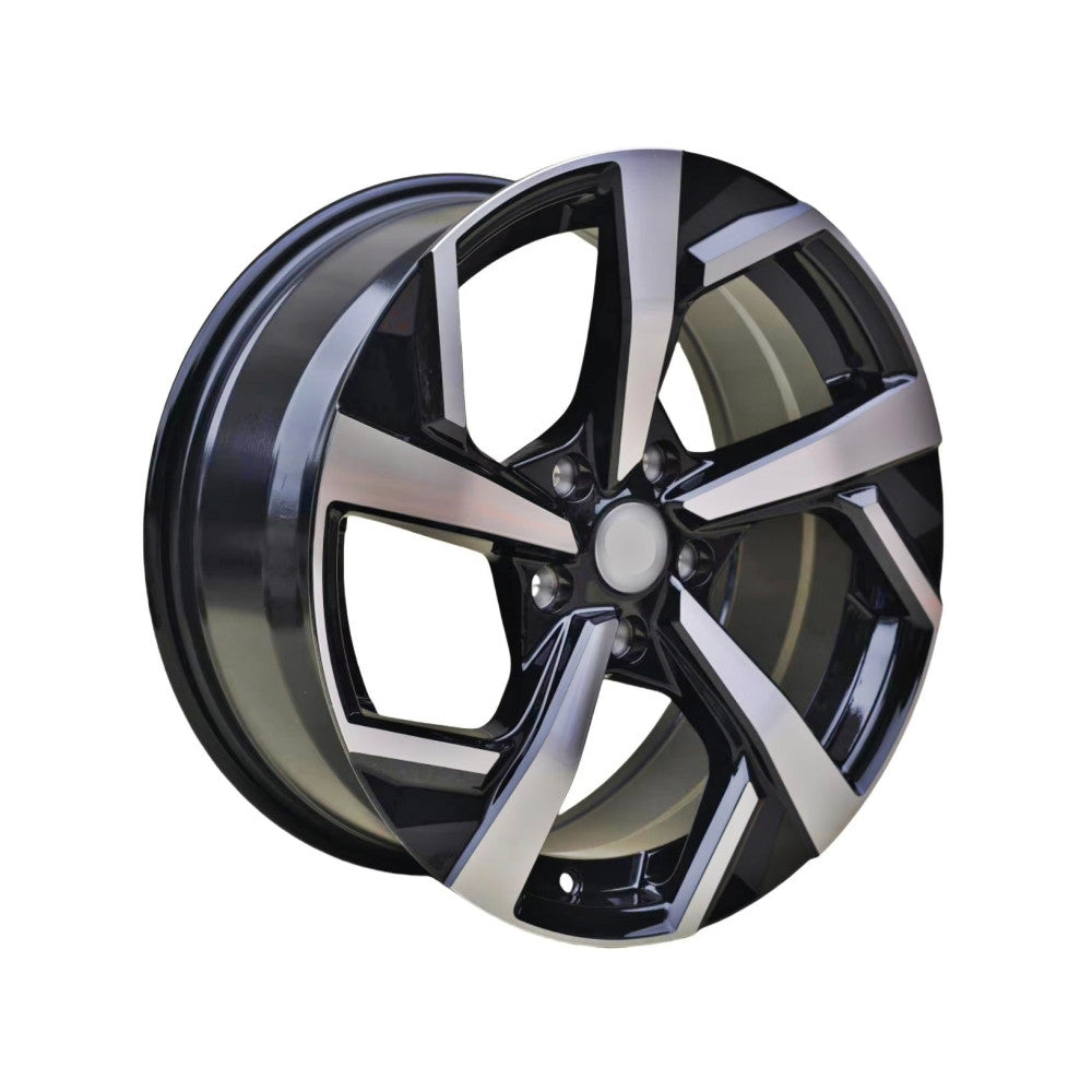 Set jante aliaj DY118 KM 19x8 5x114.3 ET40 diamond cut compatibile Dacia Renault Toyota Nissan Infiniti Mitsubishi Suzuki