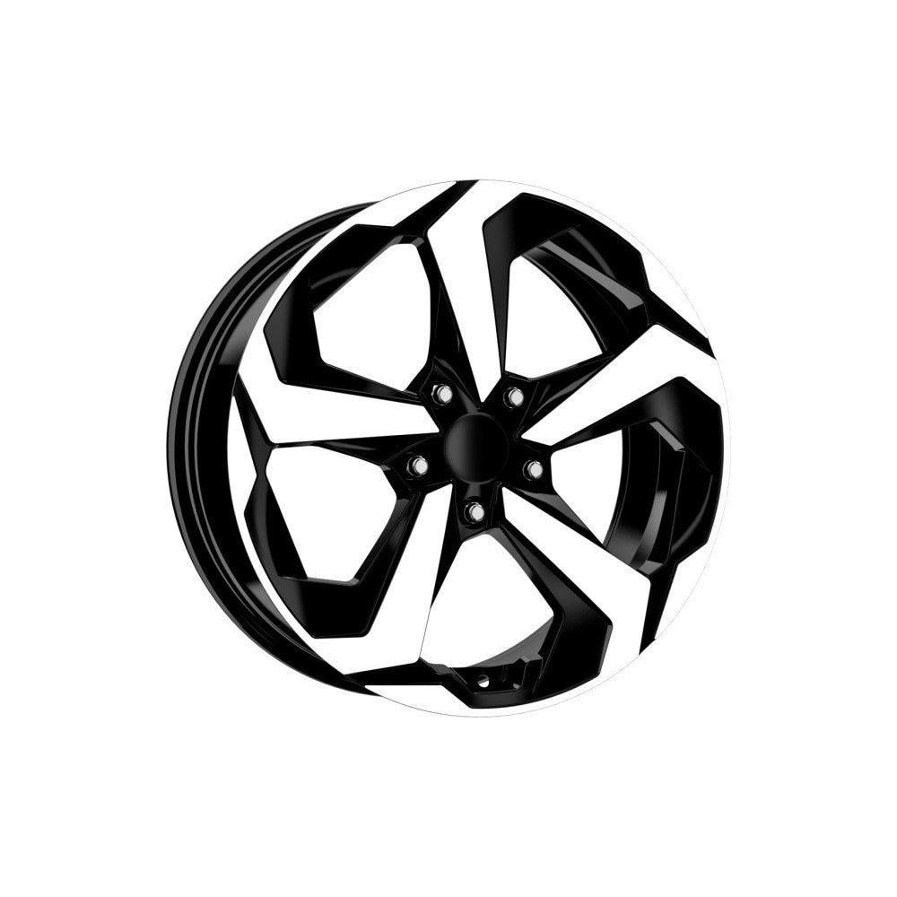 Jante DY1237 KM 17x7.5 5x114.3 ET40 diamond cut compatibile Dacia, Renault, Nissan, Toyota, Mazda, etc