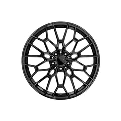 Set jante aliaj in doua latimi DY1650 KM 20x9 fata 20x10 spate 5x120 ET30 ET40 negru lucios compatibile BMW