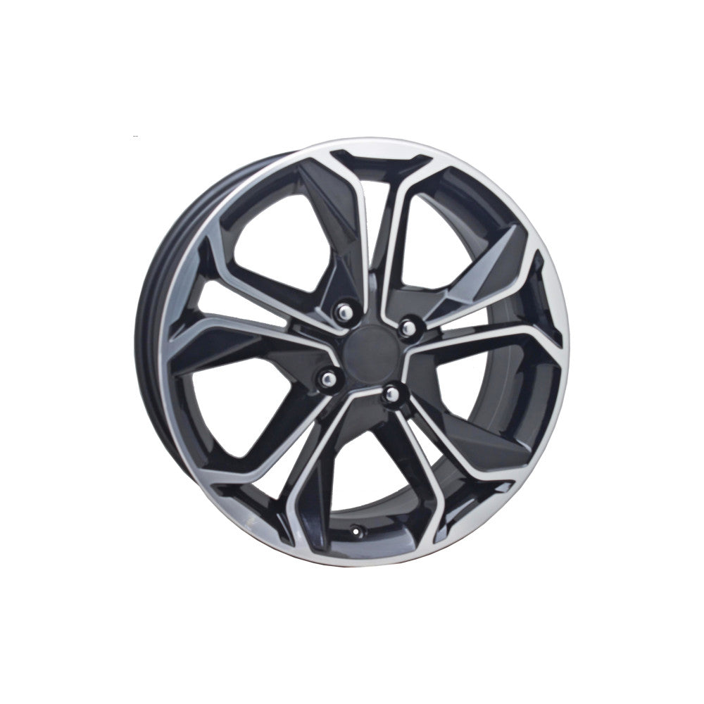 Jante DY177 KM 17x7.5 5x114.3 ET40 diamond cut compatibile Dacia, Renault, Nissan, Toyota, Mazda, etc