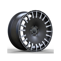 Set jante aliaj DY1856 KM 16x7 5x120 ET50 diamond cut compatibile Volkswagen Transporter T5 T6 T7 Amarok Touareg R5